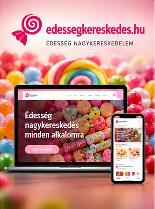 edessegkereskedes.hu website on laptop and mobile — E-commerce & UI Design
