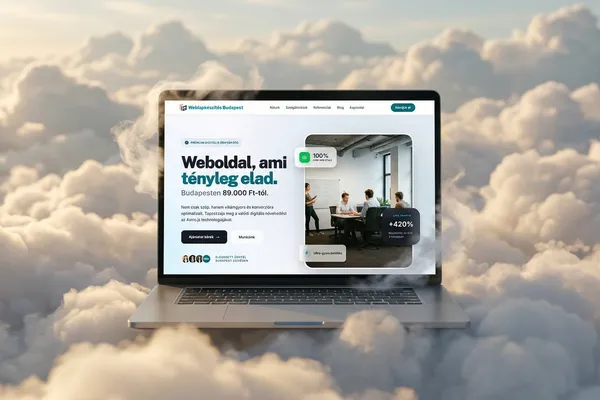 friendly customer support manager smiling in a modern Budapest office