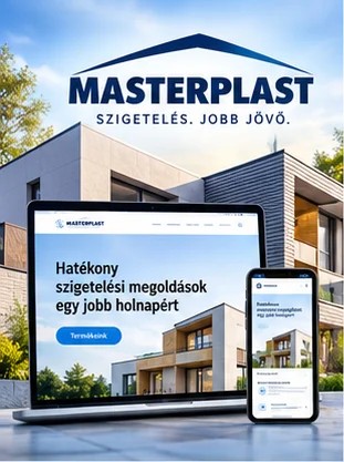 MasterPlast website on laptop and mobile — Web Design & Development