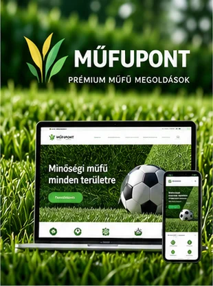 Globál Sport Kft. website on laptop and mobile — E-commerce & SEO